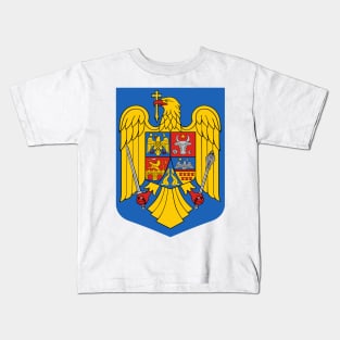 Romania Coat of Arms Kids T-Shirt